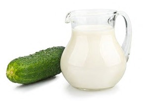 Лосьон из огурца и молока Как огурец с молоком вернет коже здоровый вид