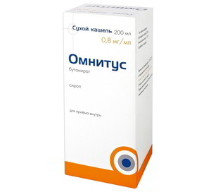 Омнитус от кашля Описание препарата омнитус