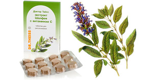 Состав и область применения таблеток Шалфей от кашля сосательные таблетки шалфей