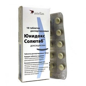 Препарат Юнидокс Солютаб относится к классу антибиотиков широкого спектра действия Как нужно принимать Юнидокс Солютаб