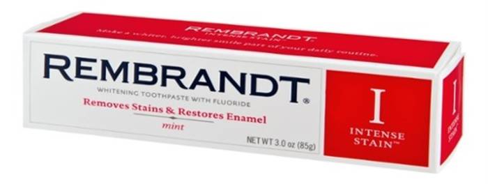 Rembrandt Toothpaste, Intense Stain, Mint Flavor