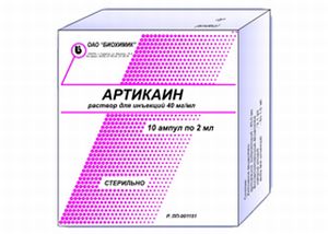 Анестетик для стоматологии
