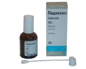 спрей лидокаин