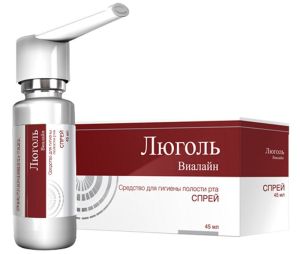 Спрей люголь