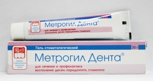 Метрогил дента гель