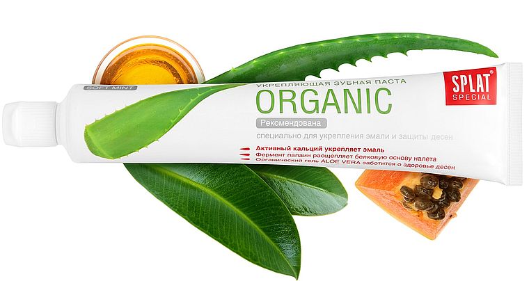 зубная паста Splat Special Organic