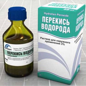 лечение перекисью водорода