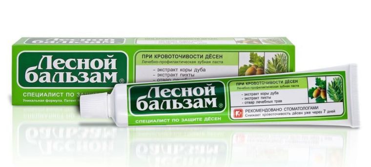 Лесной бальзам при кровоточивости дёсен