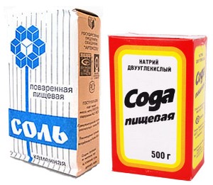 соль и сода при стоматите